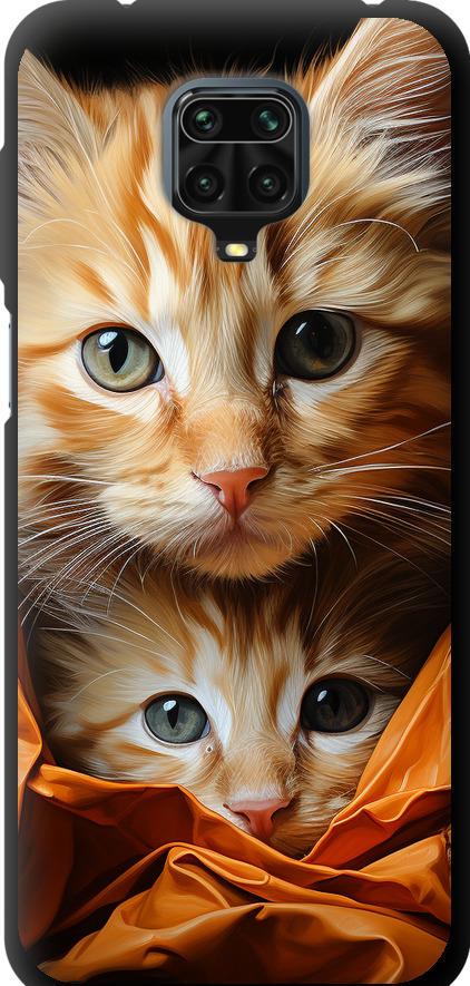 Чехол на Xiaomi Redmi Note 9 Pro Котики 2 (5664b-1911-42517) Чехол на Xiaomi Redmi Note 9 Pro Котики 2 (5664b-1911-42517)
