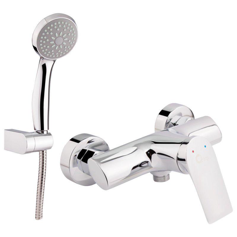 Смеситель для душа Q-tap Elegance CRM 010 латунь Хром (QTELEGCRM010)