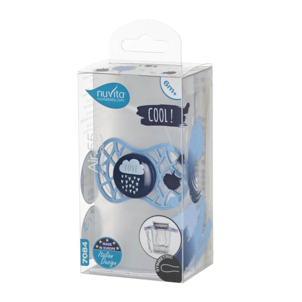 Пустышка Nuvita Air55 Cool симметричная (NV7085CB) - фото 5 Пустышка Nuvita Air55 Cool симметричная (NV7085CB) - фото 5