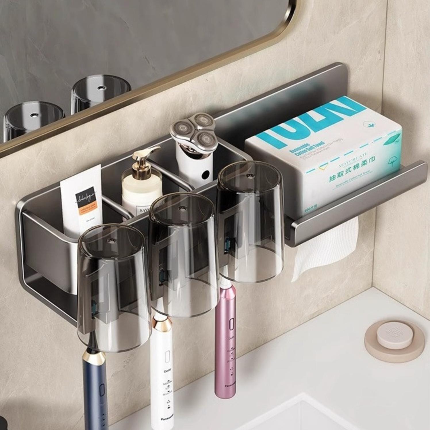 Тримач для зубних щіток і чашок (23779261) - фото 2 Тримач для зубних щіток і чашок (23779261) - фото 2