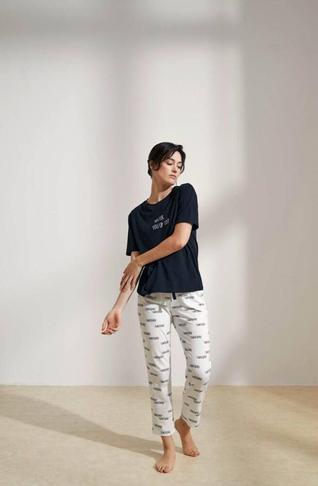 Пижама Hays 36211-TKM24Y-001-117B женская M Черный - фото 2 Пижама Hays 36211-TKM24Y-001-117B женская M Черный - фото 2