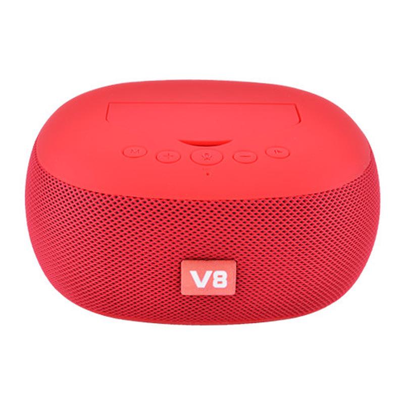Колонка портативная XPRO V8 10 Вт USB/AUX/FM/Bluetooth Красный (lp-84912)
