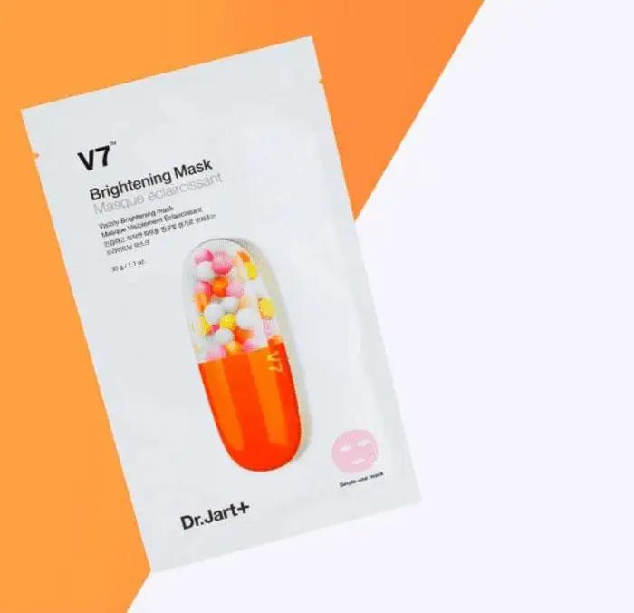 Маска осветляющая ультратонкая Dr.Jart+ V7 Brightening Mask 30 г (10579664) - фото 3