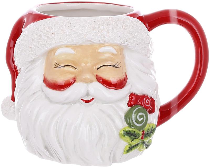 Кружка керамічна Посмішка Санті 600 мл