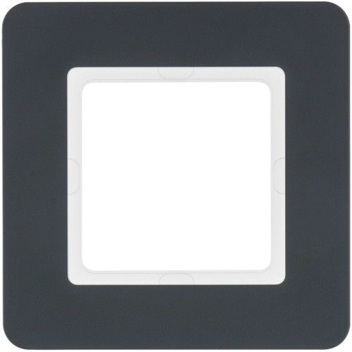 Рамка Berker Q.7 одноместная Антрацитовый (10116186)