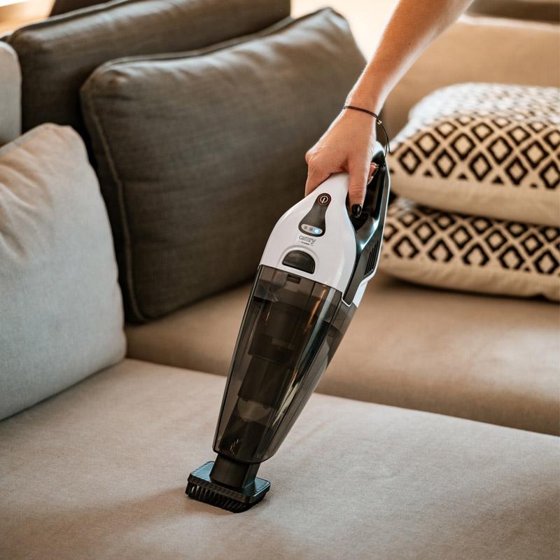 Пылесос вертикальный Camry CR 7046 беспроводной без мешка ручной аккумуляторный 200 Вт - фото 8 Пылесос вертикальный Camry CR 7046 беспроводной без мешка ручной аккумуляторный 200 Вт - фото 8