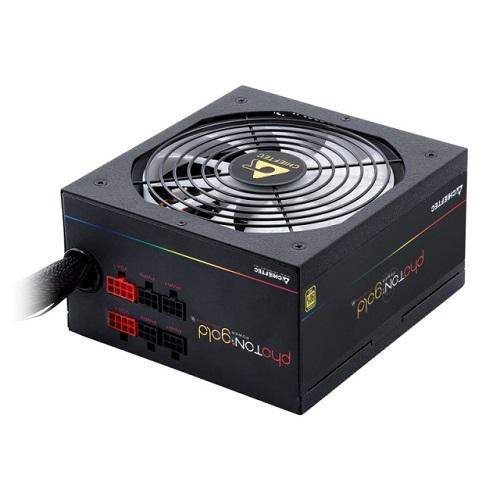 Блок живлення Chiefteс PHOTON Gold GDP-650C-RGB 140 мм 650W RGB Fan Modular Retail Box (9823202) - фото 2