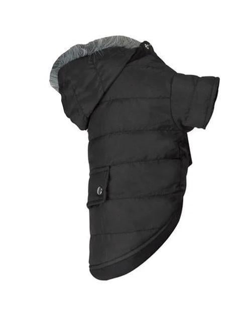 Куртка с капюшоном Flamingo Polar для собак 34 см Черный