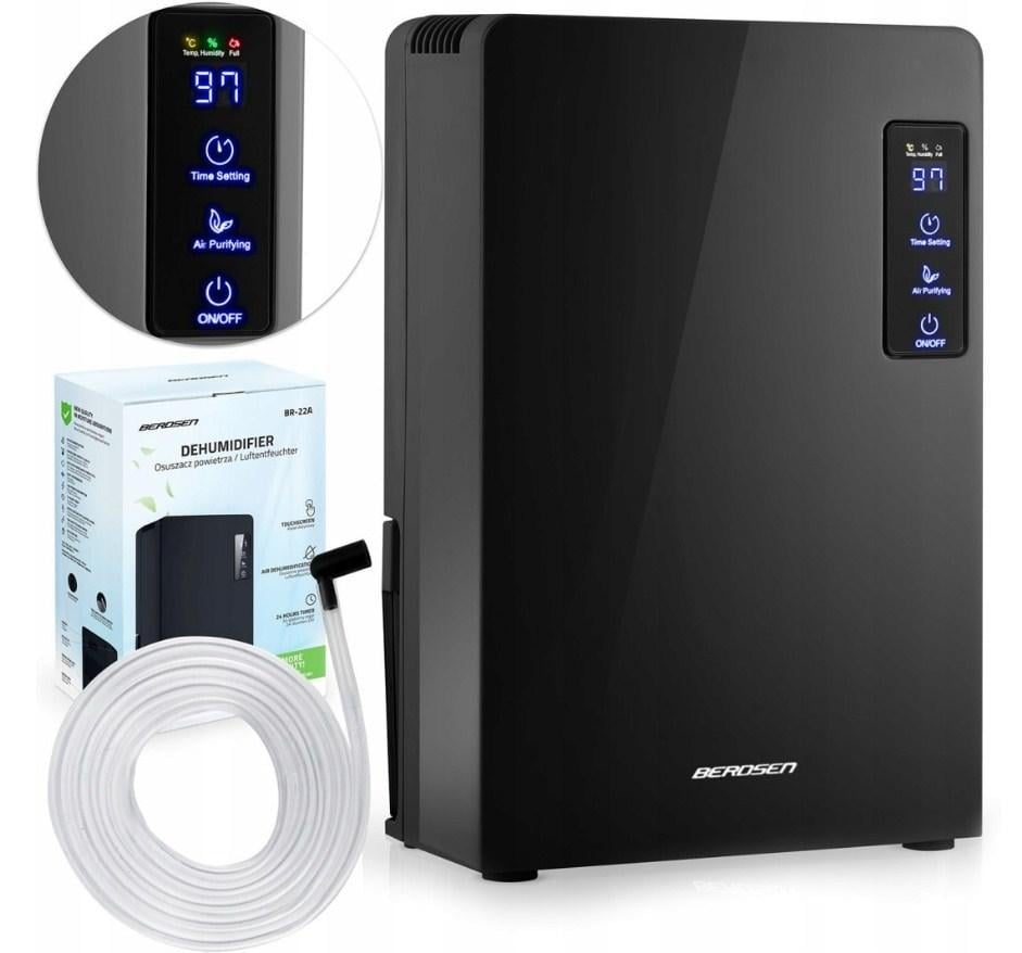 Осушитель воздуха Berdsen 90 Вт Black - фото 5 Осушитель воздуха Berdsen 90 Вт Black - фото 5