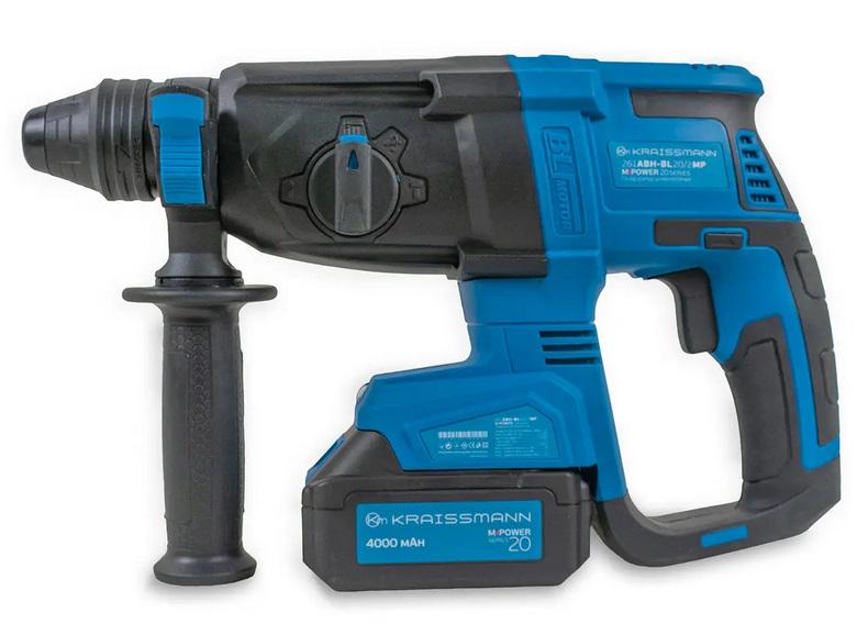 Перфоратор KRAISSMANN 261 ABH-BL 20/2 MP - фото 2 Перфоратор KRAISSMANN 261 ABH-BL 20/2 MP - фото 2