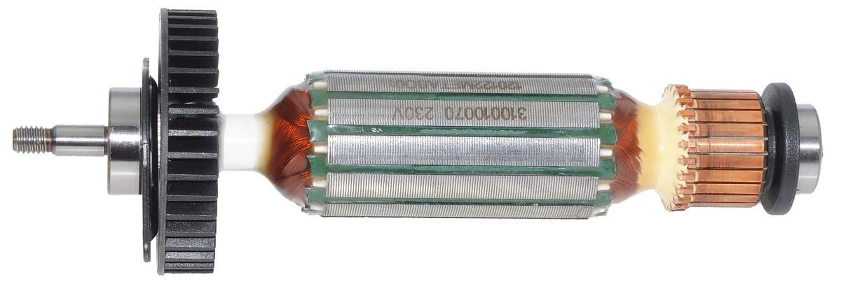 Якорь болгарки УШМ Metabo W 72100 код 310011980 165х30 посадка 6 мм (как1828)