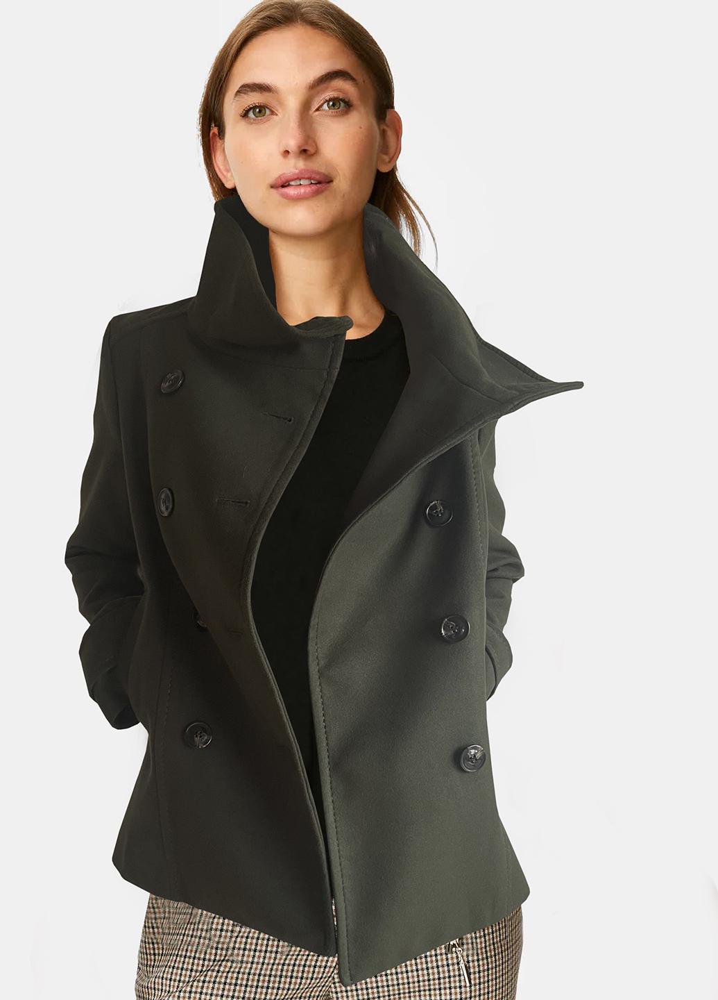 Пальто H&M р. 36 Зеленый (3901624b50)