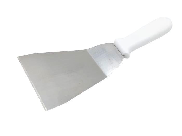 Шпатель різак для тіста вигнутий з нержавіючої сталі L 28 см 18x12 см (18538)