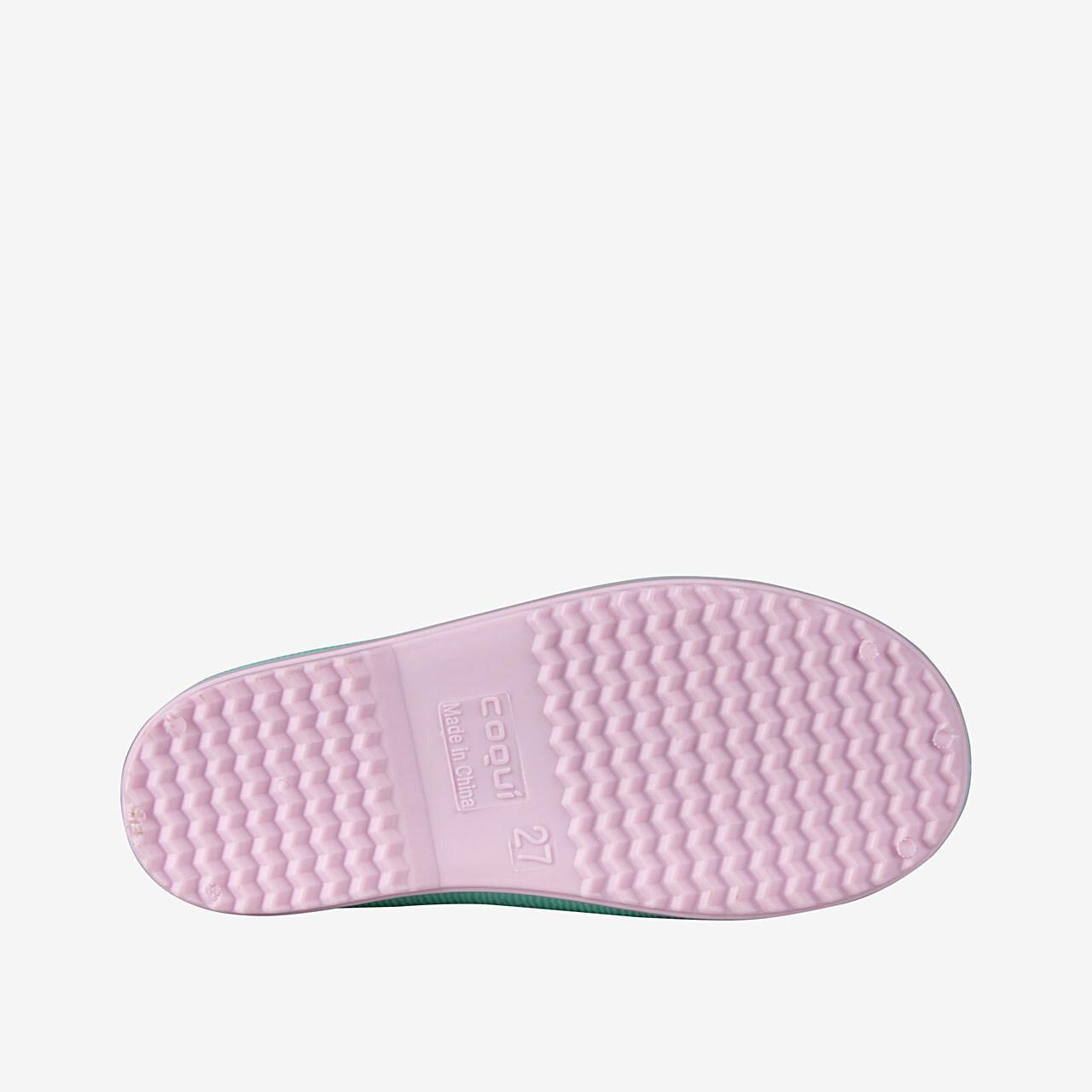 Сапоги для девочки резиновые Coqui р. 27 Мятный (100-4441) - фото 3 Сапоги для девочки резиновые Coqui р. 27 Мятный (100-4441) - фото 3