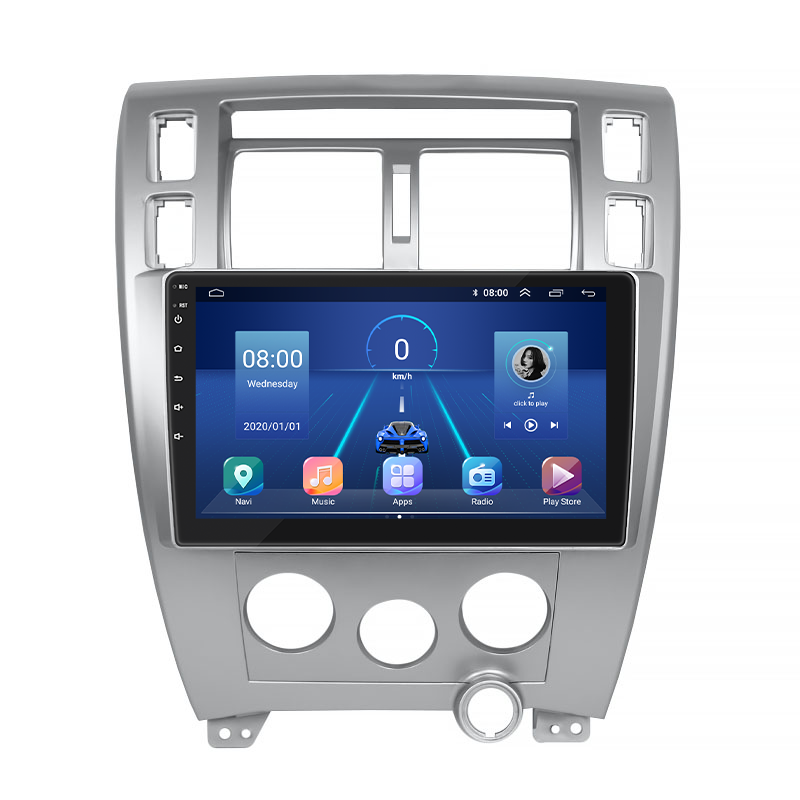 Автомагнитола штатная Lesko Top для Hyundai Tucson I 2004-2010 г. 4G/Wi-Fi/GPS 6/128 GB 10" (8941-46575)