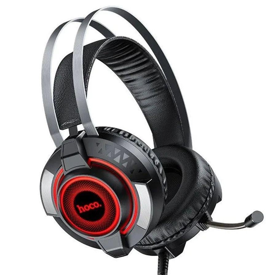 Навушники накладні стерео Hoco ESD06 з мікрофоном та підсвічуванням