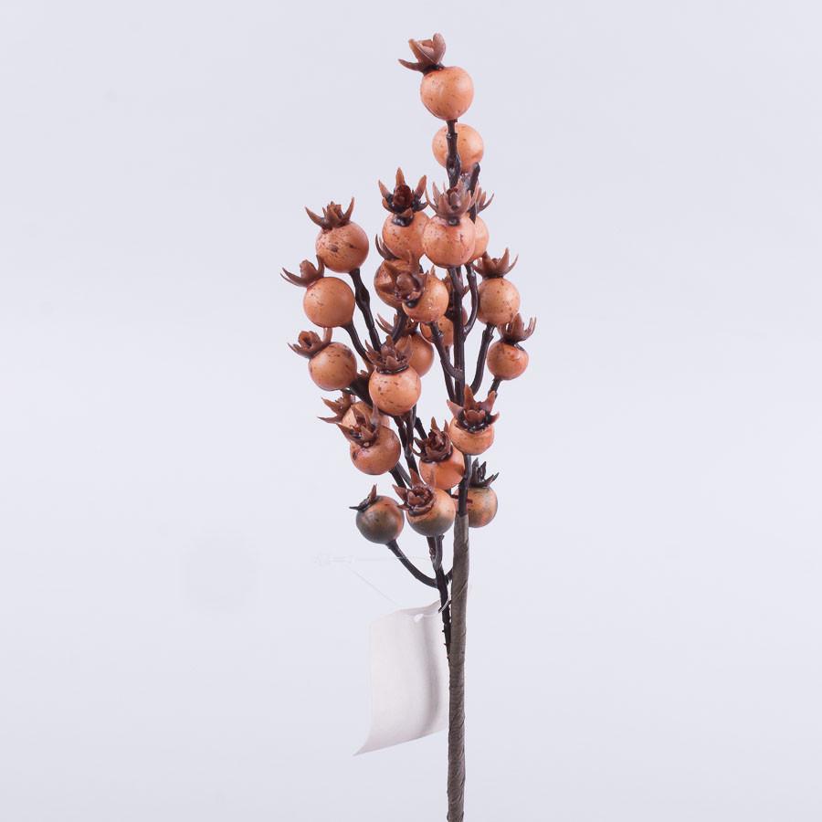 Ветка ягоды шиповника Оранжевый (1487-1)