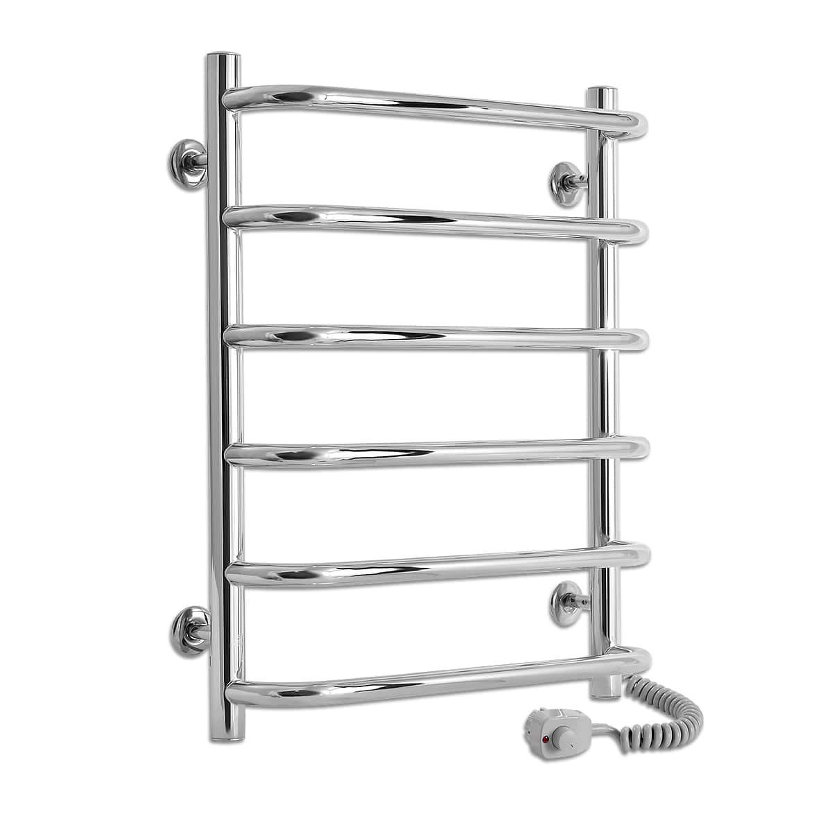 Полотенцесушитель электрический Laris Стандарт П6 Э подключение справа 450х600 (73207021)