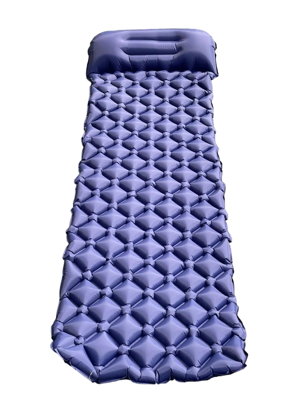 Надувной матрас с подушкой WCG Синий (m04b-1)