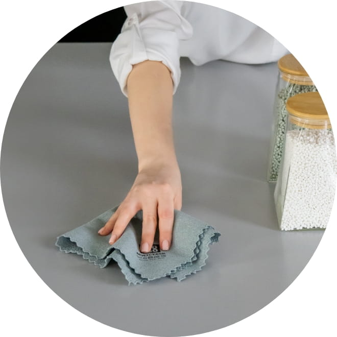 Серветка York ECO EGOMULTI TASK із мікрофібри гібридна 35х35 см - фото 4