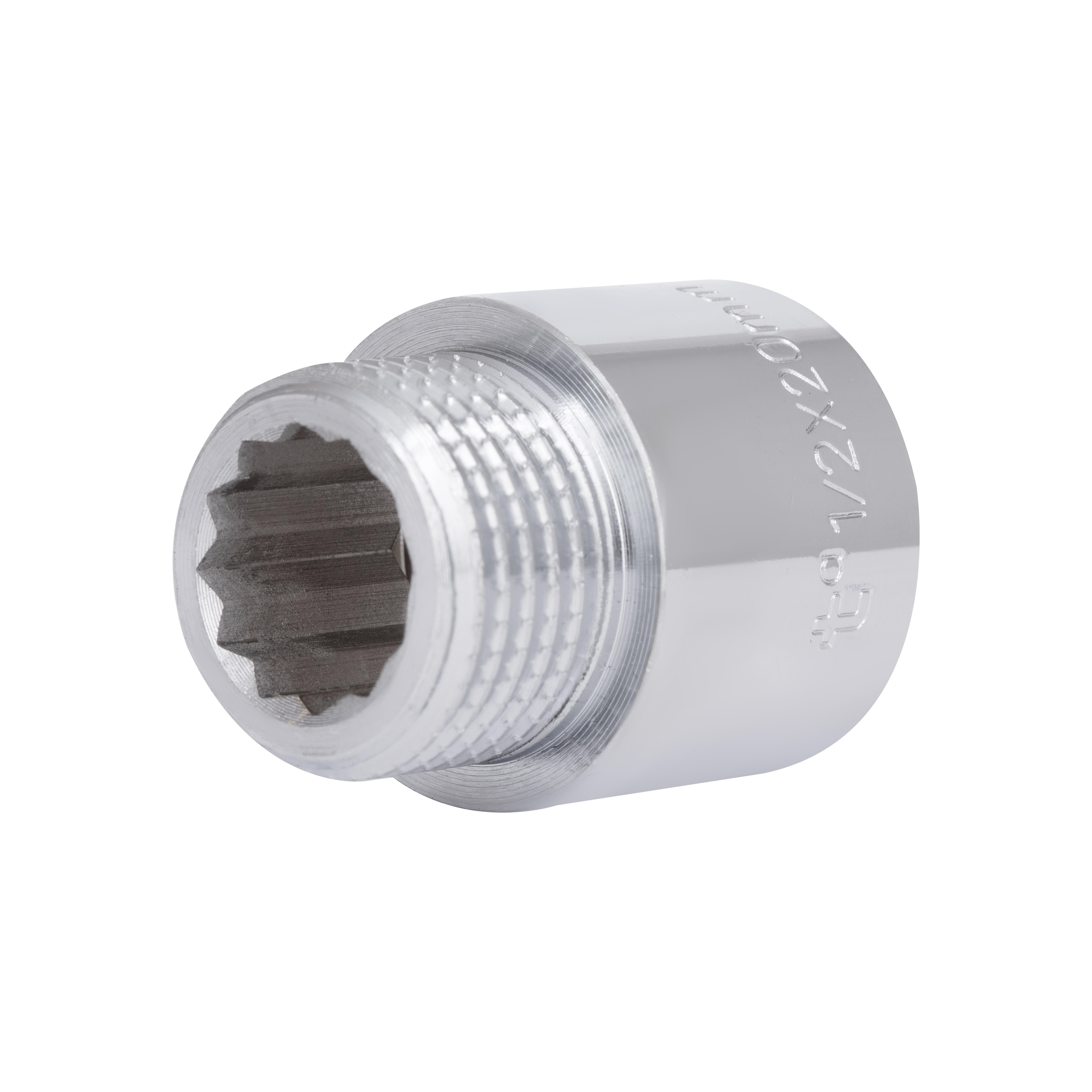 Подовжувач хромований Thermo Alliance Forte 1/2" ВЗ 20 мм (TAF1301520)