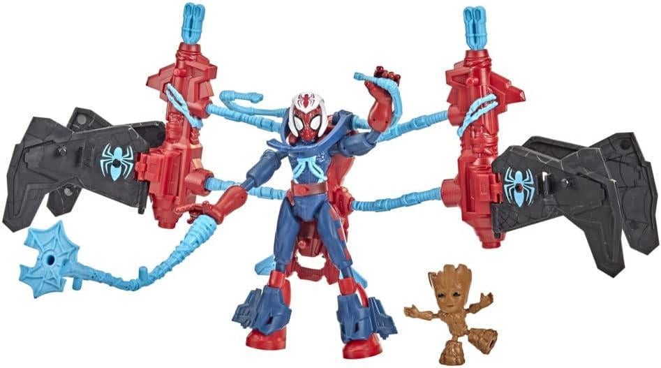 Фигурка игровая Spider-Man Marvel Bend and Flex Space Mission гибкая 15 см