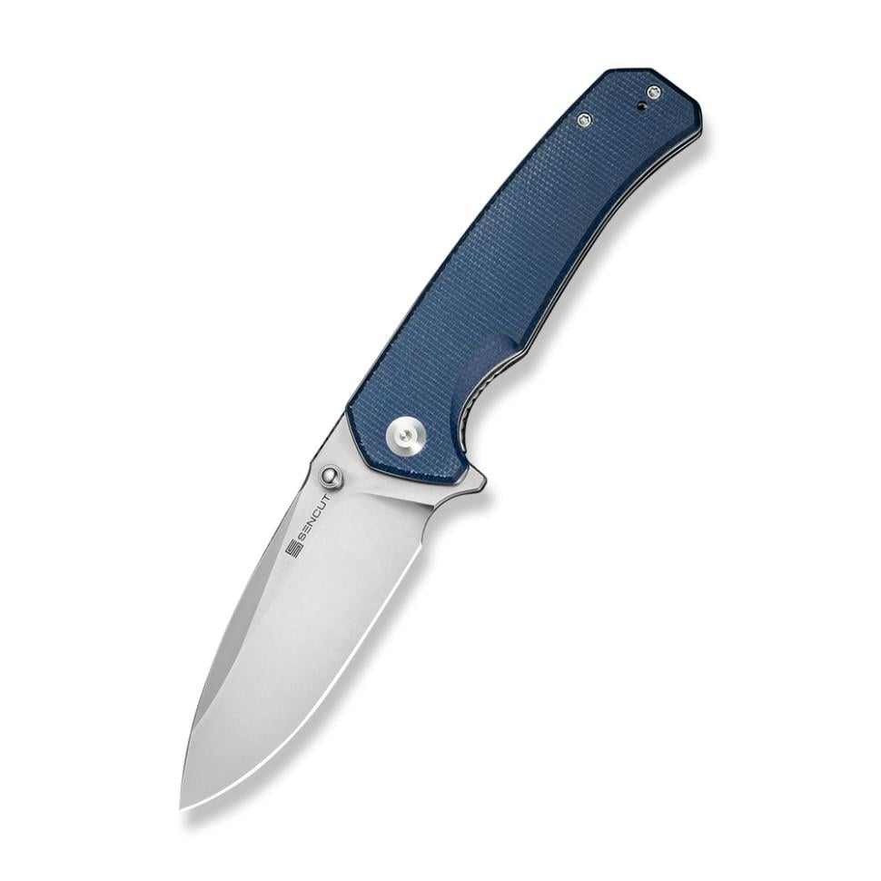 Туристичний ніж кишеньковий складаний Sencut Skarnax S24025-3 Blue (54820) Туристичний ніж кишеньковий складаний Sencut Skarnax S24025-3 Blue (54820)