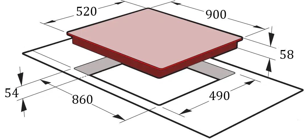 Варильна поверхня індукційна Gunter&Hauer I 930 M Flex Zone 5 конфорок (28598867) - фото 2 Варильна поверхня індукційна Gunter&Hauer I 930 M Flex Zone 5 конфорок (28598867) - фото 2