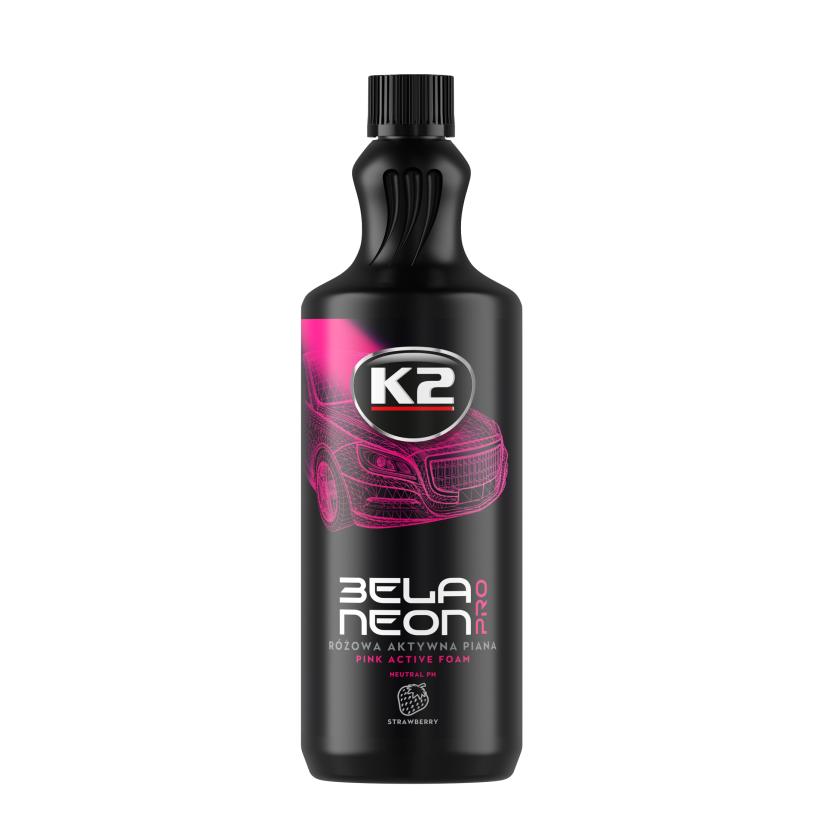 Активная розовая пена K2 Bela Neon Pro клубника 1 л (D0151)