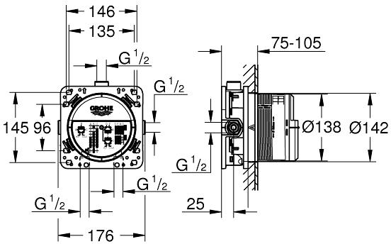 Душевая система Grohe Smartcontrol (34614SC1) - фото 2