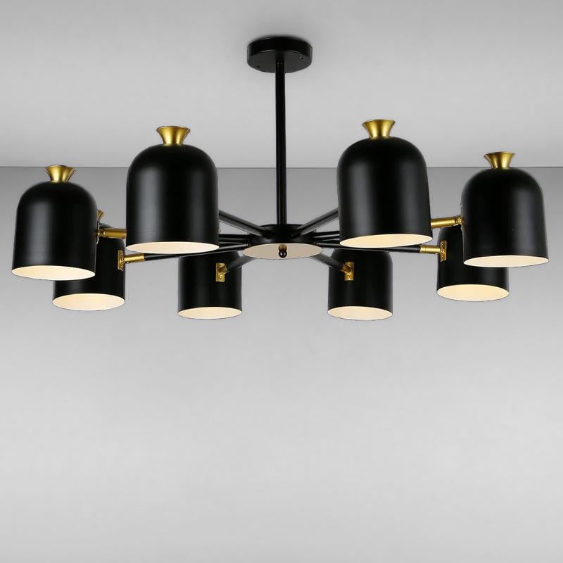 Люстра Light House LS-13107-8 подвесная Черный (16963)