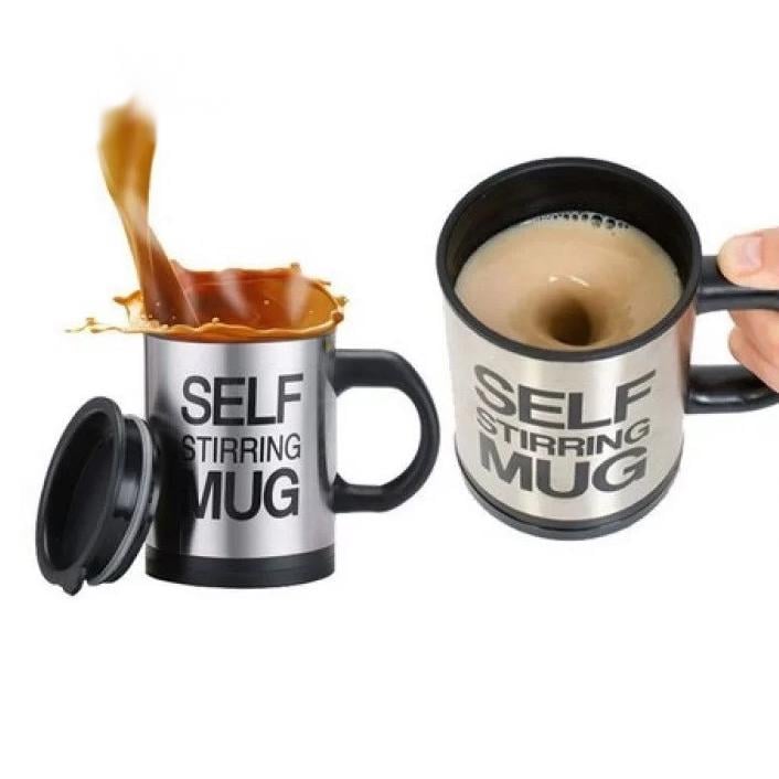 Кружка мешалка автоматическая Self Stirring Mug 350 мл (t8745) - фото 2