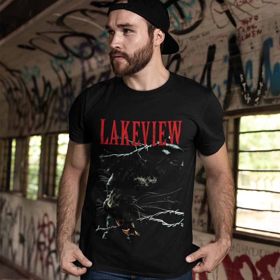 Футболка унисекс Lakeview Lakeview S Черный (0000012308)