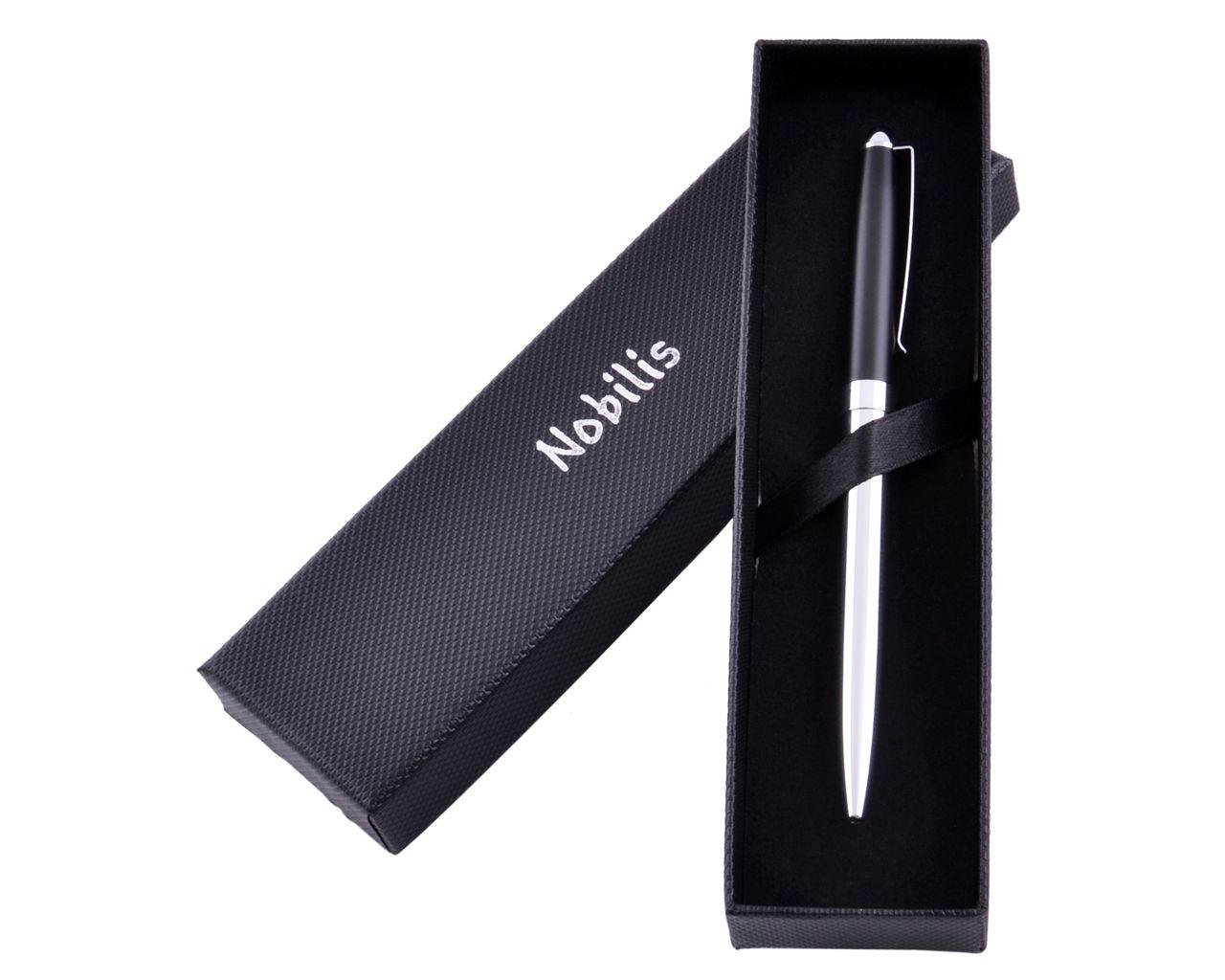 Подарочная ручка Black White Prince в футляре