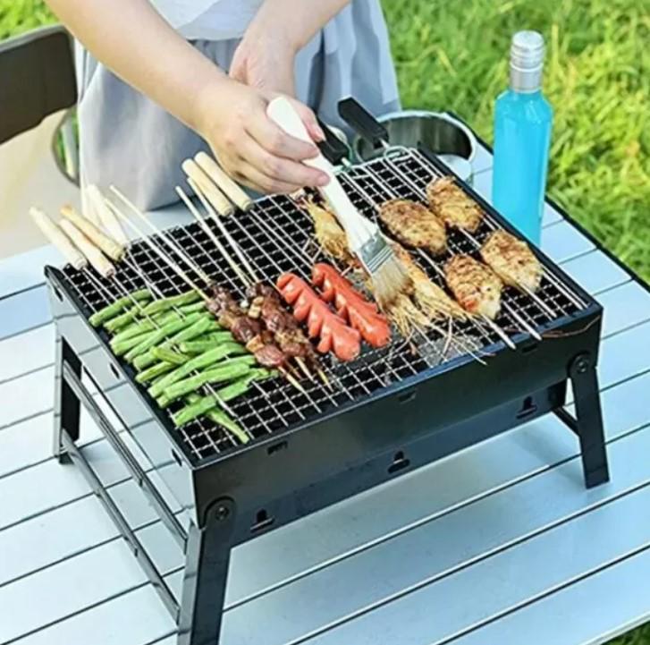 Мангал складной портативный BBQ Grill Portable для барбекю (25590815) - фото 8