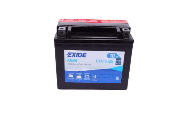 Аккумулятор EXIDE AGM L EN150 10 Ah-12 V 150х87х130 мм (ETX12-BS)