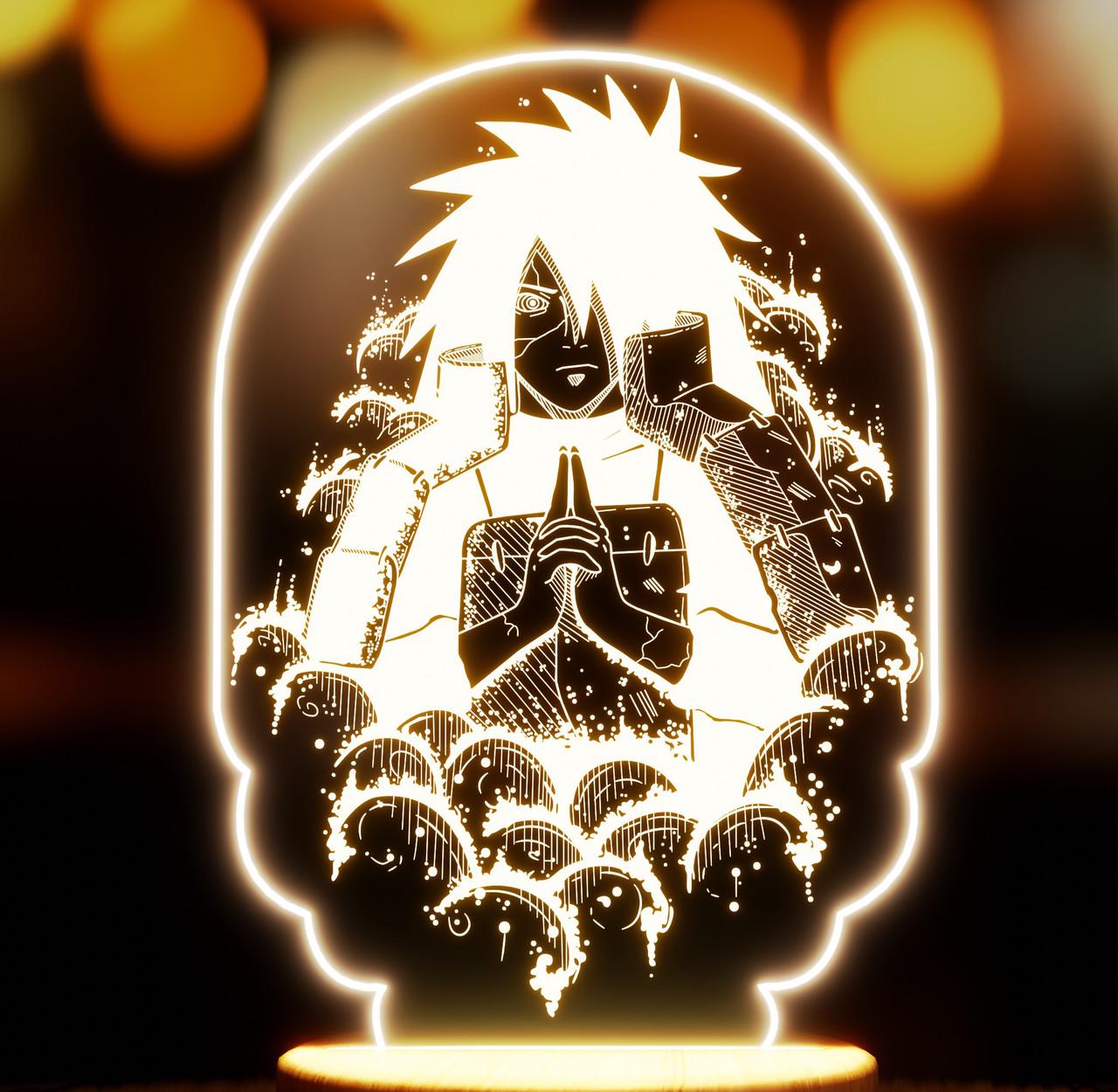 Ночник-светильник Lampic Мадара USB дерево/акрил 15х24 см Желтый (32377329)