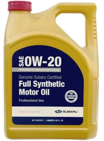 Моторное масло Subaru Motor Oil 0W-20 4,73 л