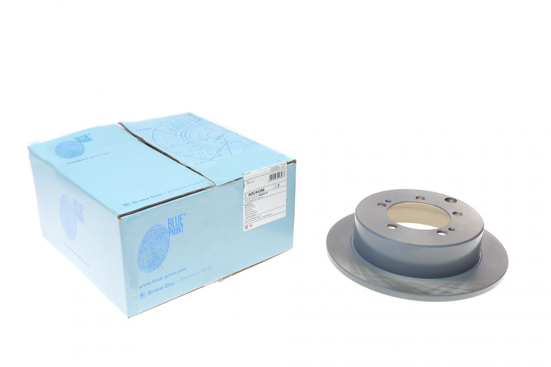 Диск тормозной задний BLUE PRINT для Mitsubishi Outlander/Lancer 03- 261x10 мм (ADC44396)