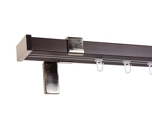 Карниз Mardom Квадрато дерев'яний одинарний 25/55 мм 240 см Коричневий