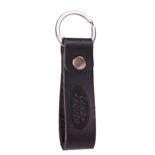 Брелок Vitol Land Rover кожаный с кольцом Black (258409)