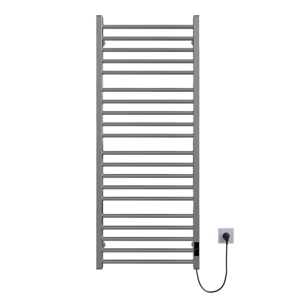 Полотенцесушитель электрический Deffi Lima П20 JD04 правое подключение нержавеющая сталь 500х1300 мм Хром (A.LI.130.50.20.E.C.R.2)