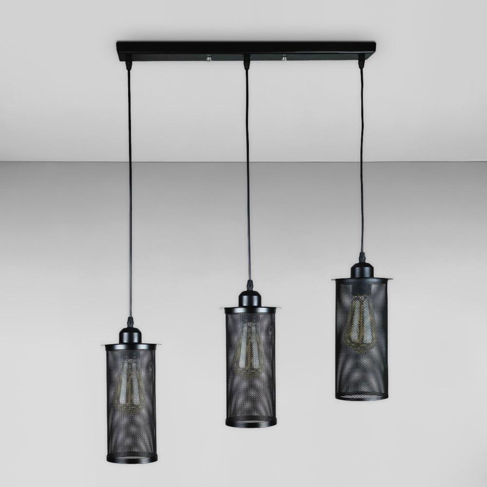 Люстра подвесная Лофт Light House LS-18456-3 BK 500 Черный Люстра подвесная Лофт Light House LS-18456-3 BK 500 Черный