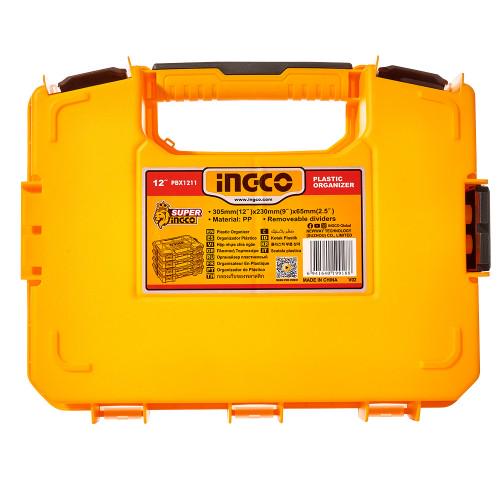 Органайзер пластиковый INGCO 12" 305x230x65 мм (26842955) - фото 7