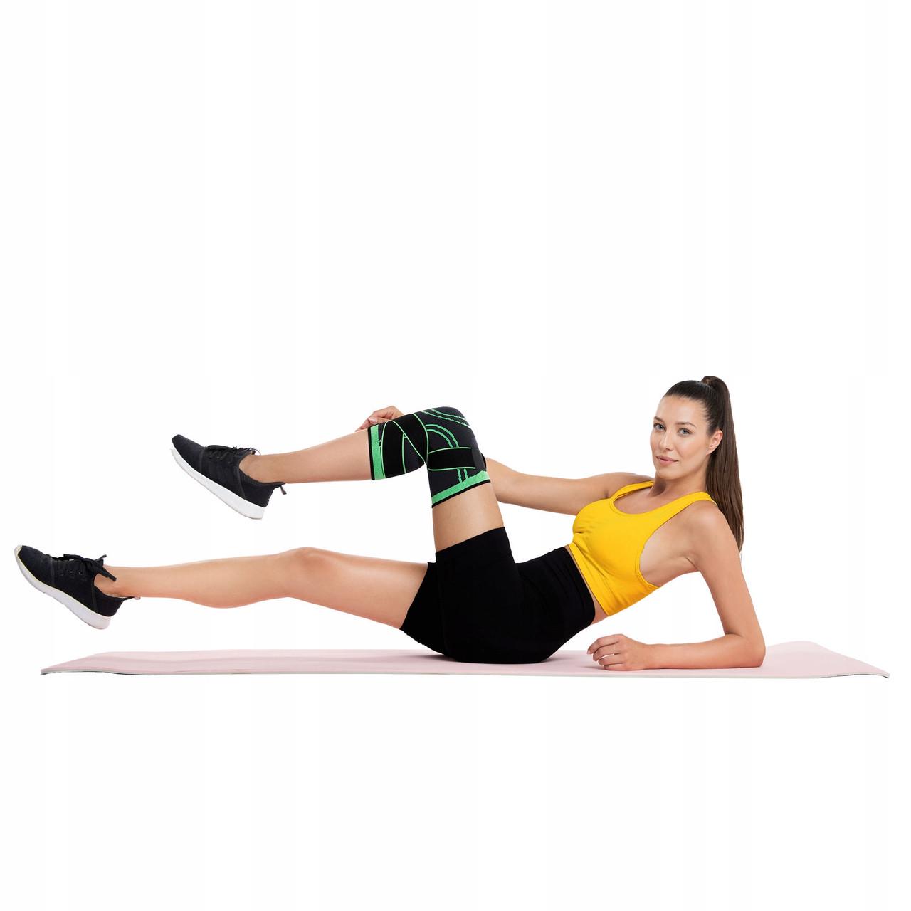 Фіксатор для коліна 4fizjo 1 шт. M (P-5907739317780) - фото 6 Фіксатор для коліна 4fizjo 1 шт. M (P-5907739317780) - фото 6