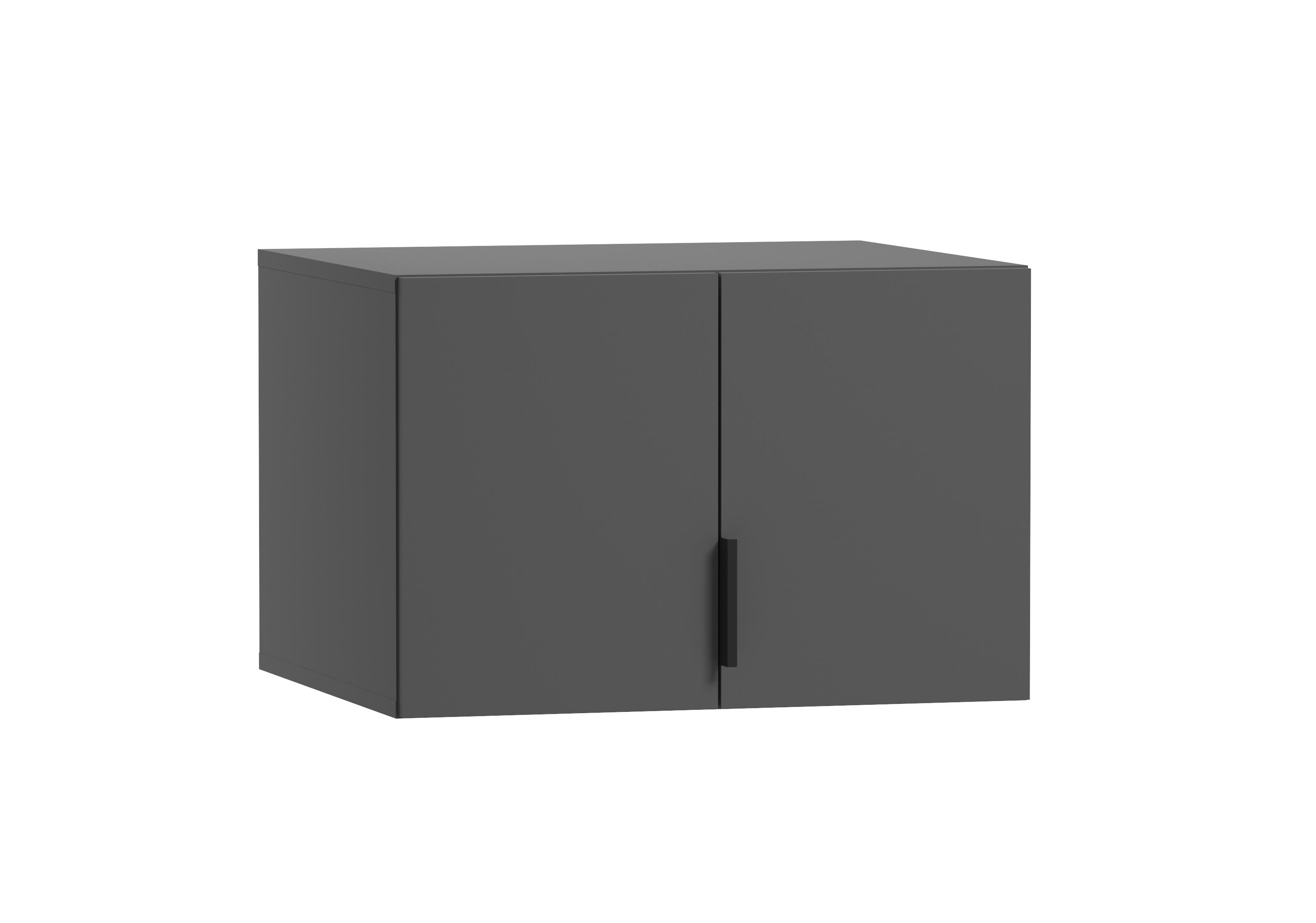 Антресоль 2-х дверна Orange-Line Тіна 60 см Сірий графіт (408890)