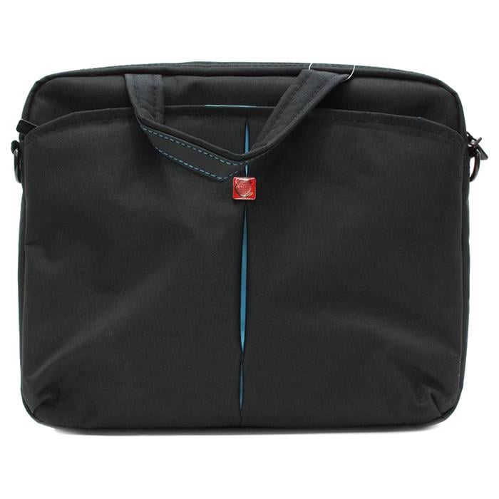 Сумка Continent CC-010 для ноутбука 10" легкая и удобная молния Черный (626394)