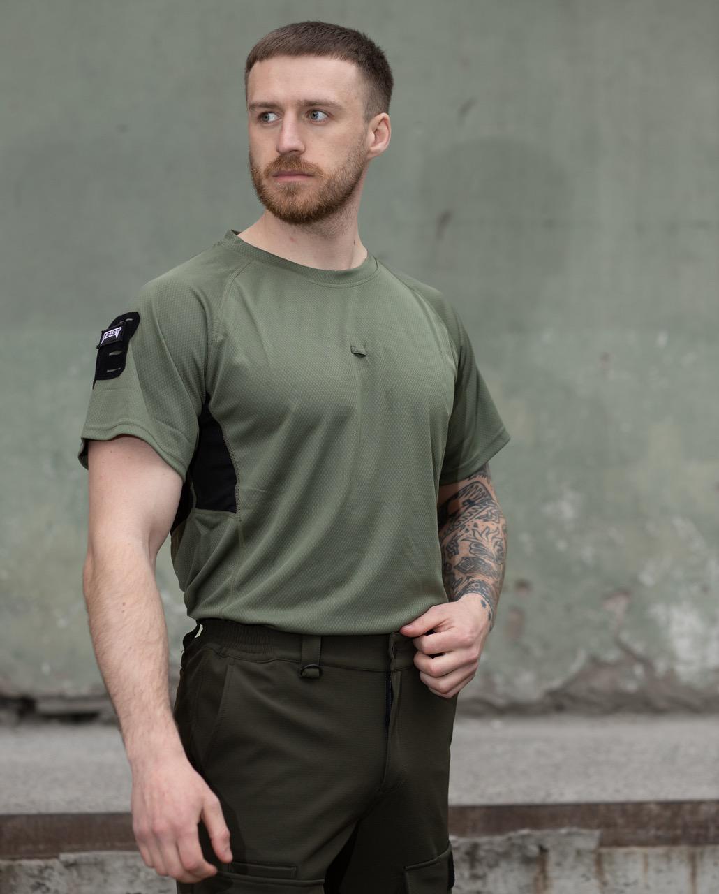 Футболка Bezet BuLLet L Хаки (8173)
