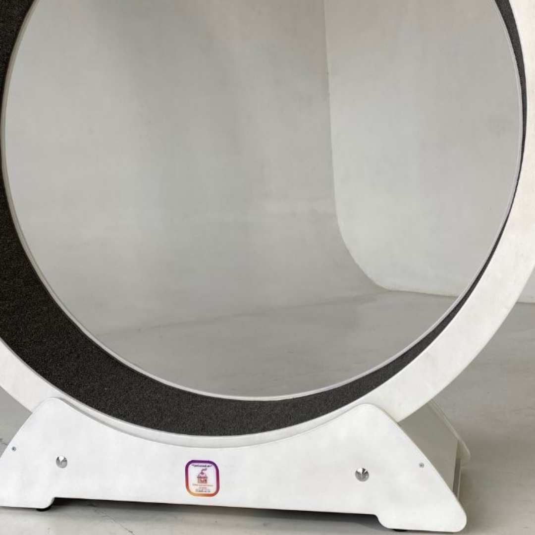 Колесо бігове для котів М Білий - фото 5 Колесо бігове для котів М Білий - фото 5