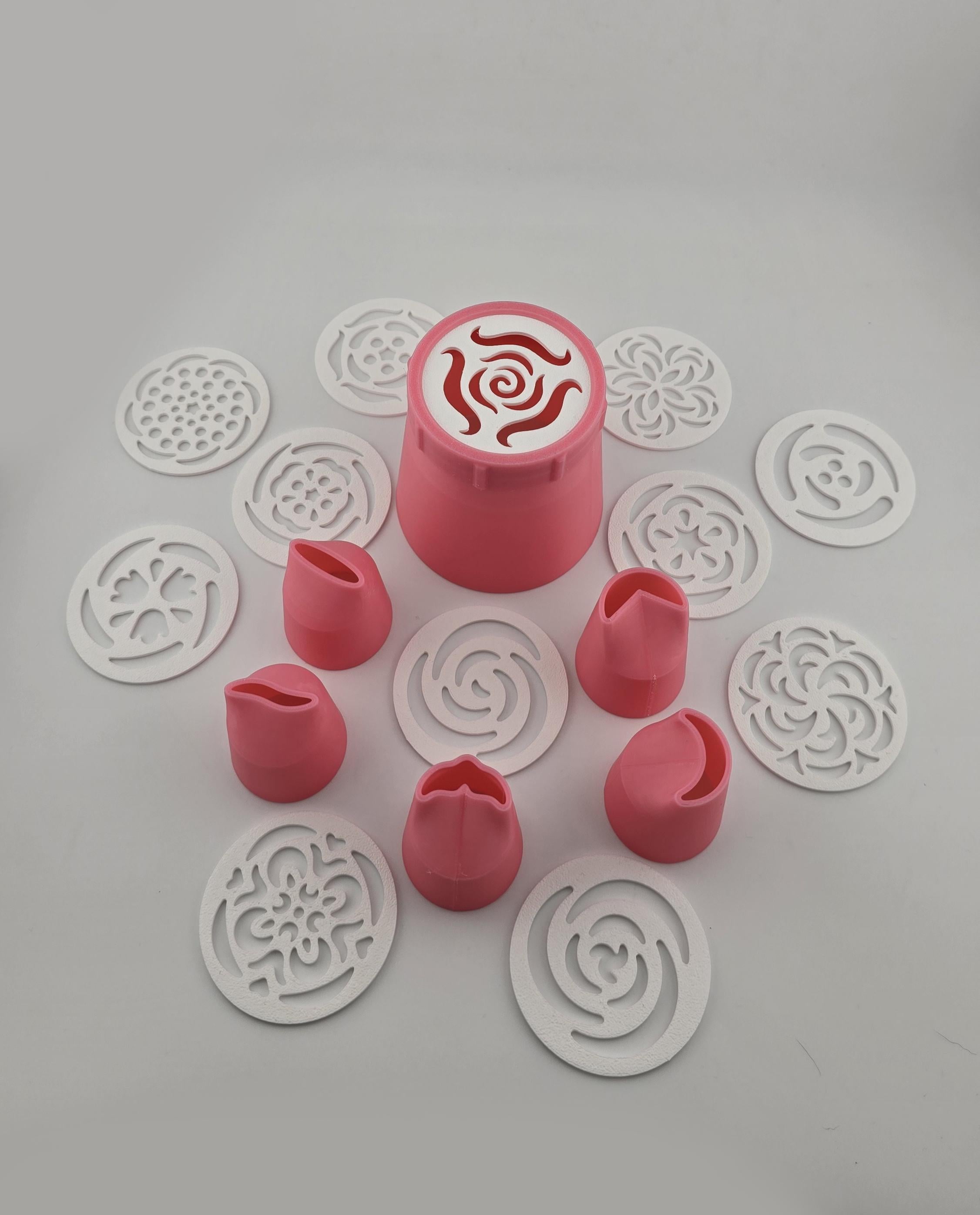 Набор кондитерских насадок для зефира (2064) Набор кондитерских насадок для зефира (2064)